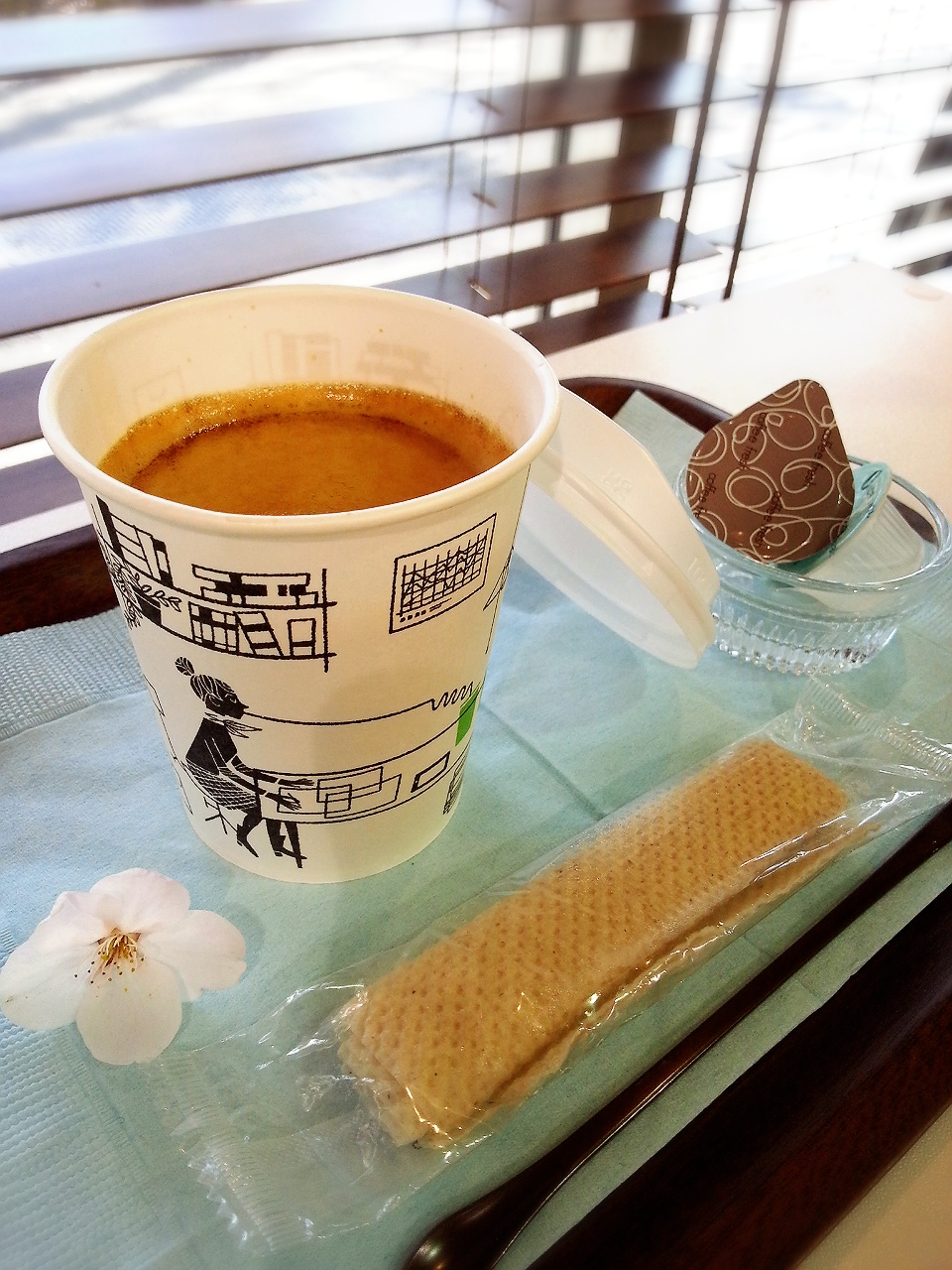 美味しいコーヒー入りました